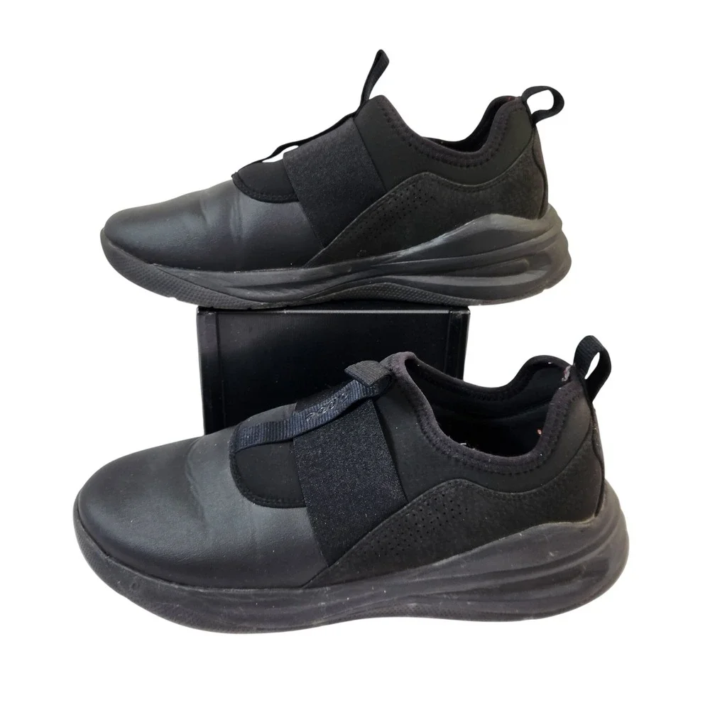 Clove Womens Size 10 Black Slip On Sneakers Nursing‎ Comfort Shoes Mens Sz 8.5